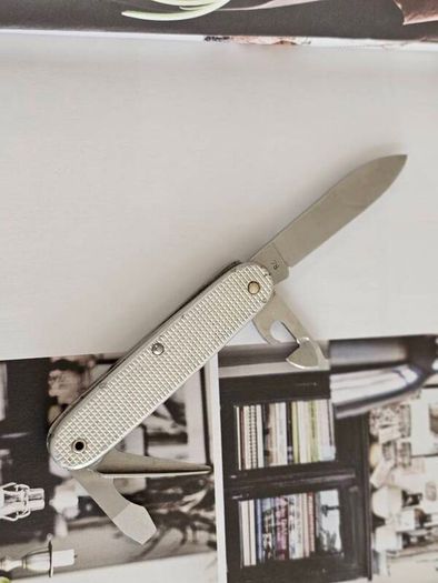 Vintage Wenger Alox Soldier Original Swiss Army Issued Swiss Army Knife Collectable Militaria 1978