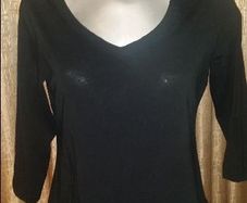 Gallery black top size UK14 EU42 Postage included