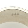 925 Vintage Sterling Silver & Moonstone Spinner Ring Image 5