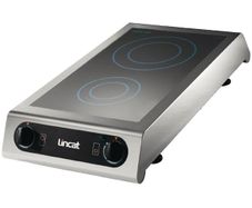 Commercial Hob Electric induction Countertop (2 Zone) - Lincat IH21