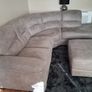 Sofa with foot stool Image 4
