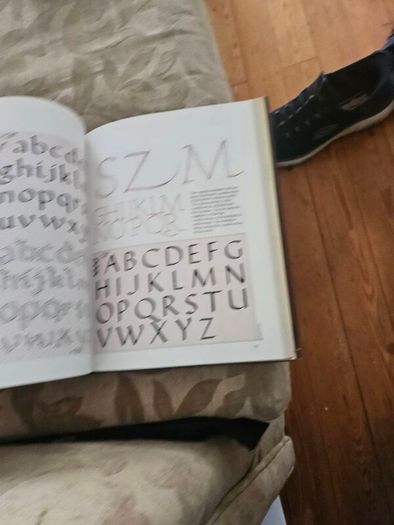 Learn Lettering And Calligraphy Step-by-step. By Gail And Christopher Lawther. Large Volume Hardback With Dustjacket In Good Condition.  See Photos For Same.