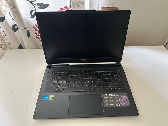 MSI Cyborg a12u | Gaming laptop | I5 12450H | 16GB DDR5 | RTX 3050 6GB