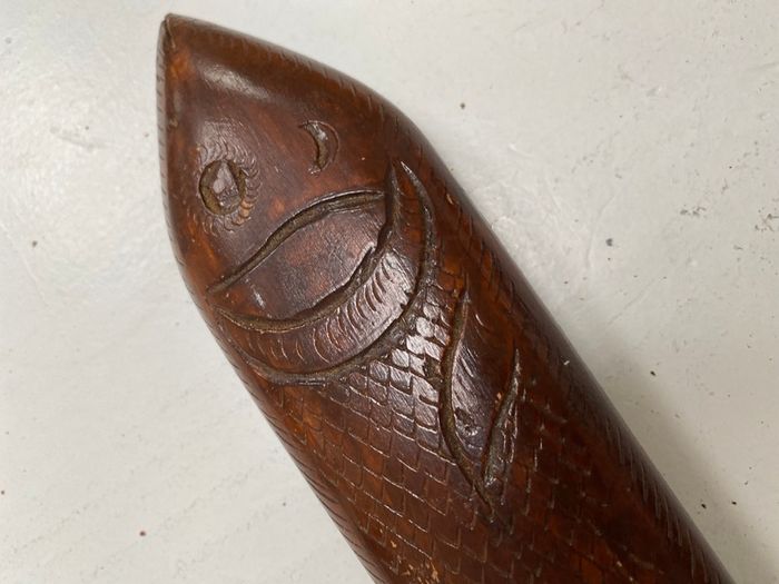Vintage Indian made carving set