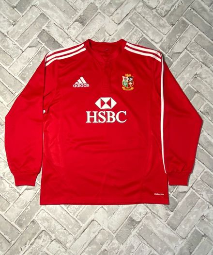 Adidas Climacool British & Irish Lions South Africa 2009 Rugby Mens Long Sleeve Jersey Size L