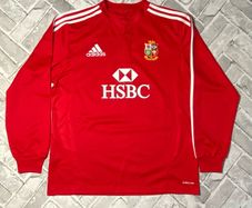 Adidas Climacool British & Irish Lions South Africa 2009 Rugby Mens Long Sleeve Jersey Size L