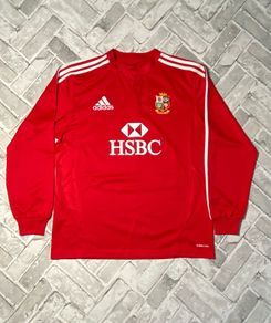 Adidas Climacool British & Irish Lions South Africa 2009 Rugby Mens Long Sleeve Jersey Size L