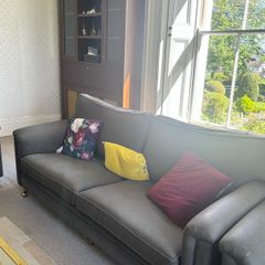 Three piece set of sofas. 3, 2, 1 seaters