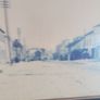 2 Vintage Very Large Framed Edgeworthstown Pictures Image 4