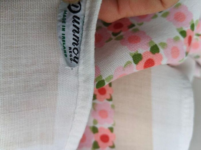 Dunmoy Vintage Irish Tablecloth