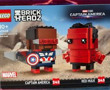 LEGO 40668 Captain America & Red Hulk BrickHeadz