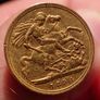 1894 Victorian Half Sovereign. 4g 22K. Image 2