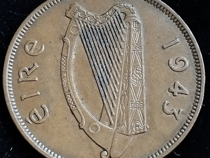 Ireland - 1943 - 1 Penny - Hen - KM.11 - [2738]