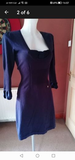 beautiful new designer Karen Millen purple dress