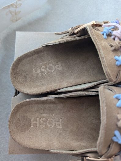 Suede sandals new