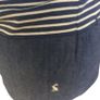 Joules Ladies blue long sleeve heavy cotton striped top size 10 price includes postage Image 5