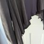 Muubaa 100% Genuine Suede Grey Waterfall Jacket Size 8 Image 10