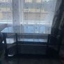 tv stand black Image 2