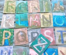 Waldorf Large Alphabet Cards