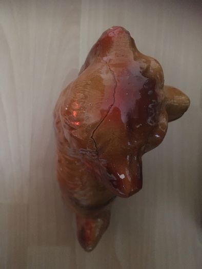Fabulous PAIR of LARGE Russet Coloured Staffordshire Dogs