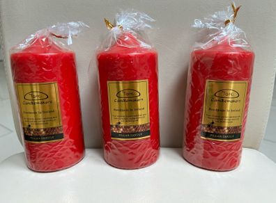 Torc candlemakers 6x3 red pillar