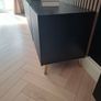 Modern black TV Cabinet Image 2