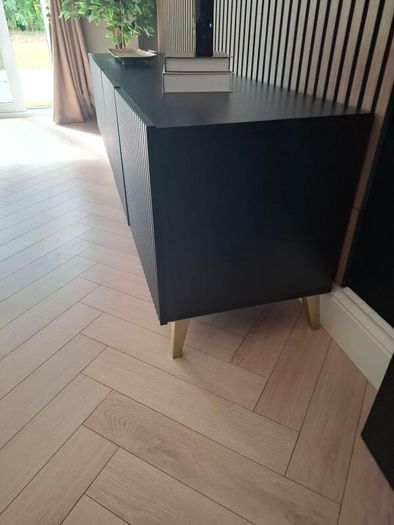 Modern black TV Cabinet