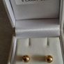 9ct gold earrings Image 5