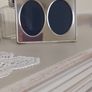 Solid Silver Double Photo Frame. Image 2