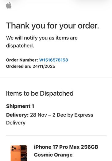 iphone 17 pro max 256gb