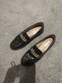 real leather loafers