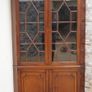 Georgian Mahogany Corner Cabinet Image 2