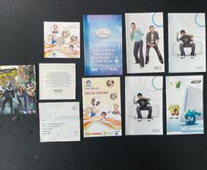 Various gaming inserts (Nintendo Wii & DS)