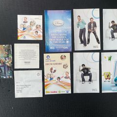 Various gaming inserts (Nintendo Wii & DS)