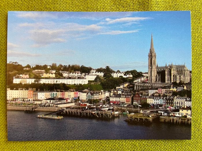Postcard of Cobh in Cork Harbour