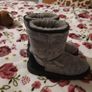 girls grey snake print ugg boots Image 2