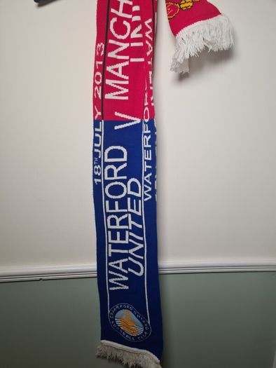 Waterford United V Manchester United Football Scarf 2013