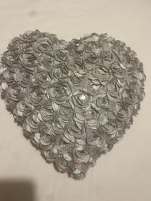 Heart shaped cushion