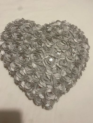Heart shaped cushion