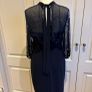 Joseph Ribkoff navy occasion dress size 10 Image 3