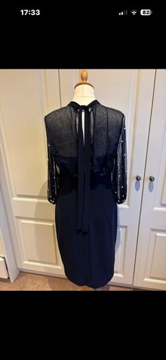 Joseph Ribkoff navy occasion dress size 10