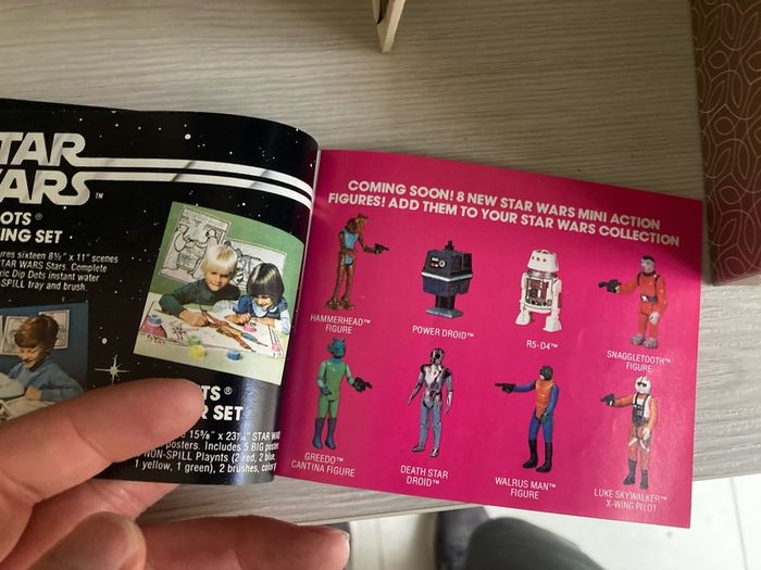 vintage star wars catalogue insert