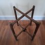 Vintage Fold Up Card Table Occasional  Table Image 6