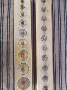 2 x Vintage Montessori Educational toys