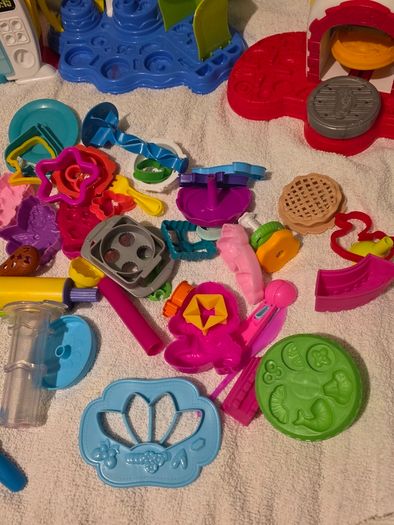 Selection of playdough sets and accessories