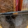 Vintage Chinese Black Lacquer Mother of Pearl Wall Panel Image 3