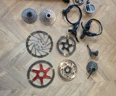 Bike parts mtb and road