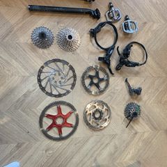 Bike parts mtb and road