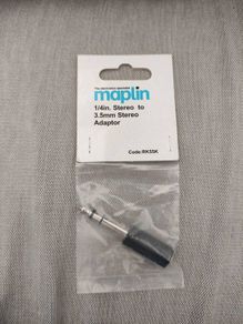 Stereo adaptor 1/4in