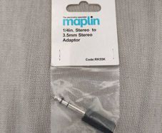 Stereo adaptor 1/4in